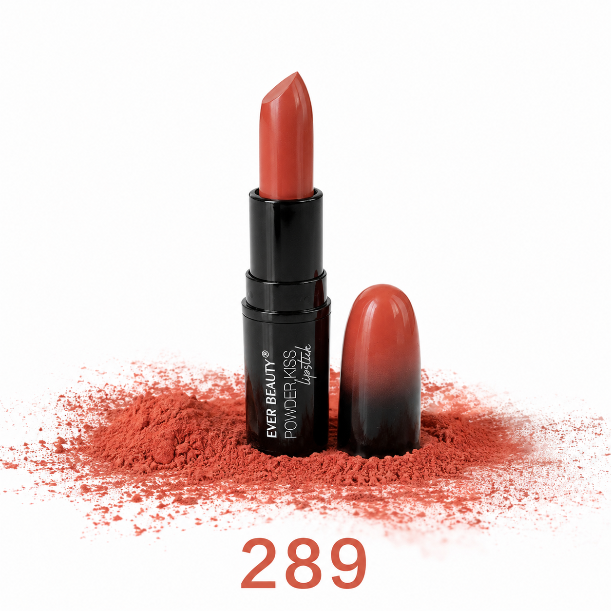 رژ لب جامد ever beauty مدل powder kiss شماره 289