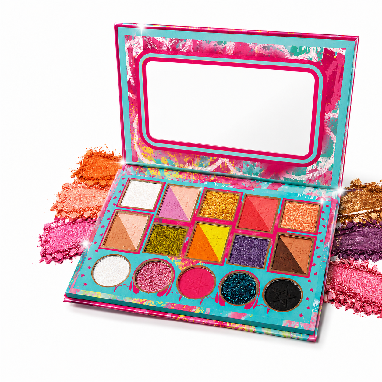 سایه 15 رنگ KEVIN & COCO PALETTE