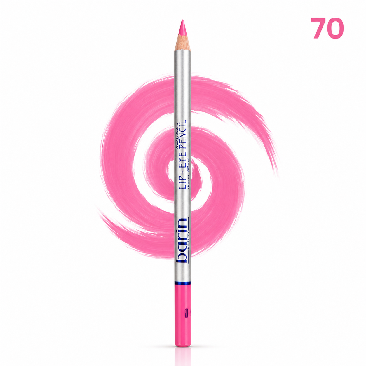 مداد lip & eye pencil برند بارین بیوتی شماره 70