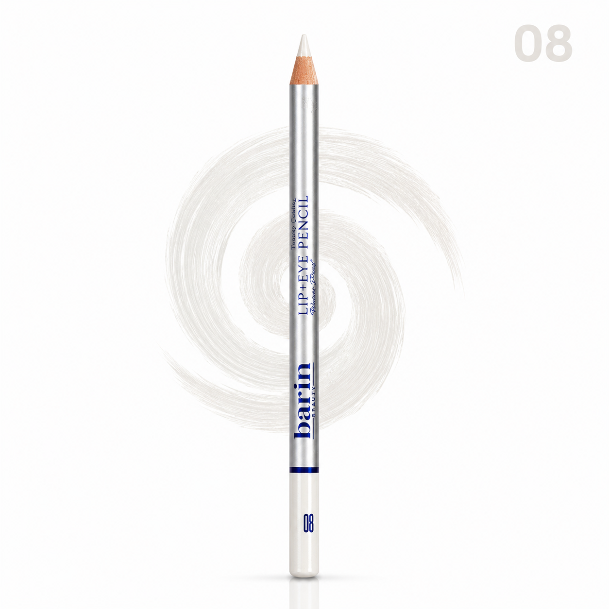 مداد lip & eye pencil برند بارین بیوتی شماره 08