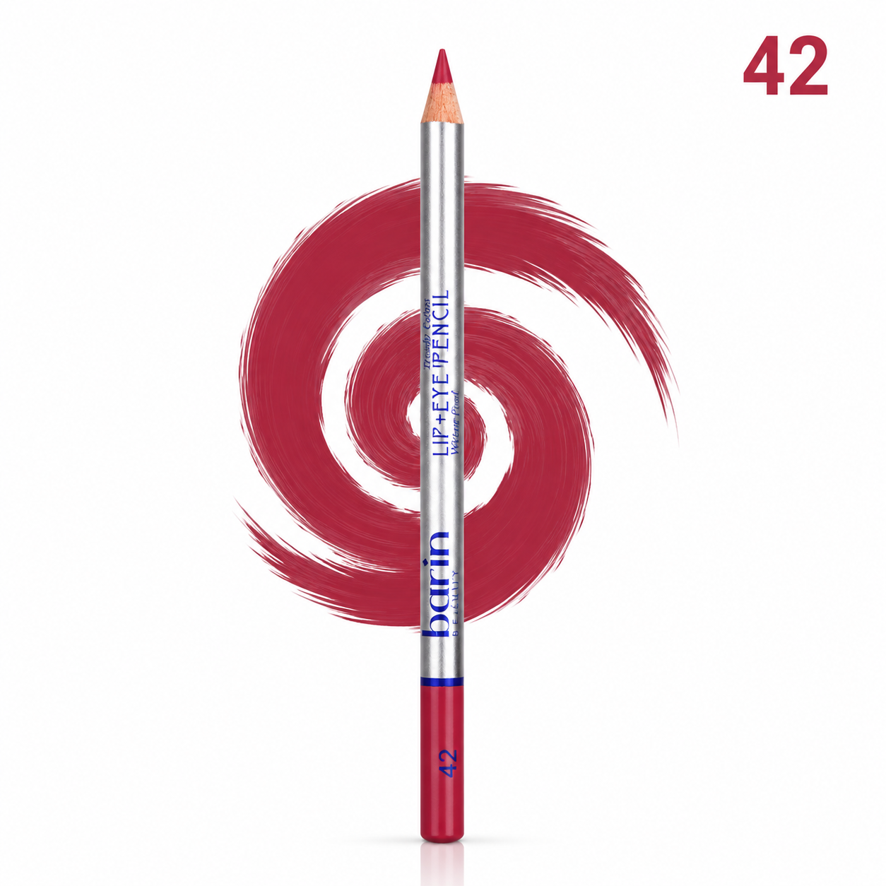 مداد lip & eye pencil برند بارین بیوتی شماره 42