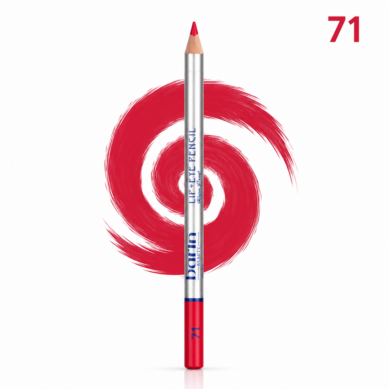 مداد lip & eye pencil برند بارین بیوتی شماره 71