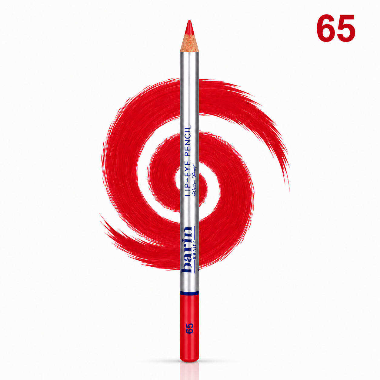 مداد lip & eye pencil برند بارین بیوتی شماره 65