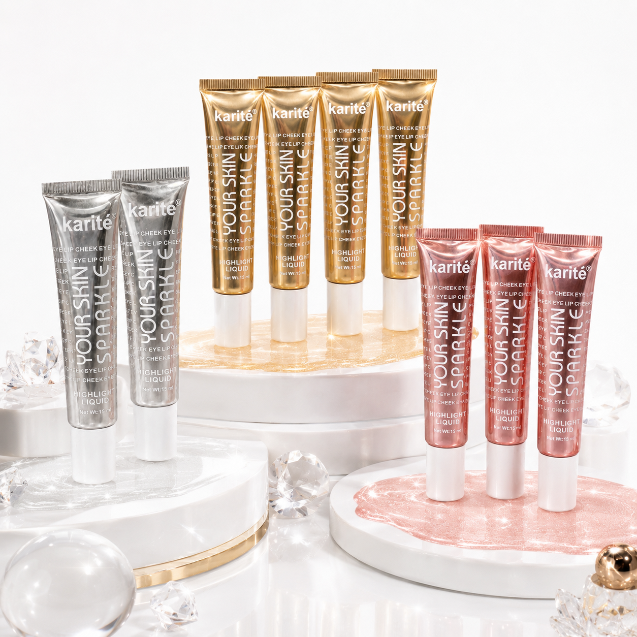 هایلایتر مایع کاریته مدل Your Skin Sparkle