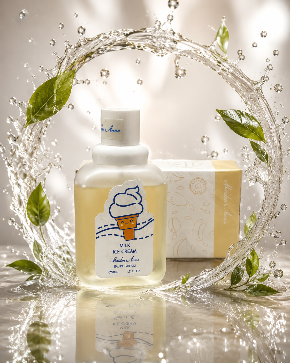 عطر بیکینی برند Maiden Anna مدل MILK ICE CREAM