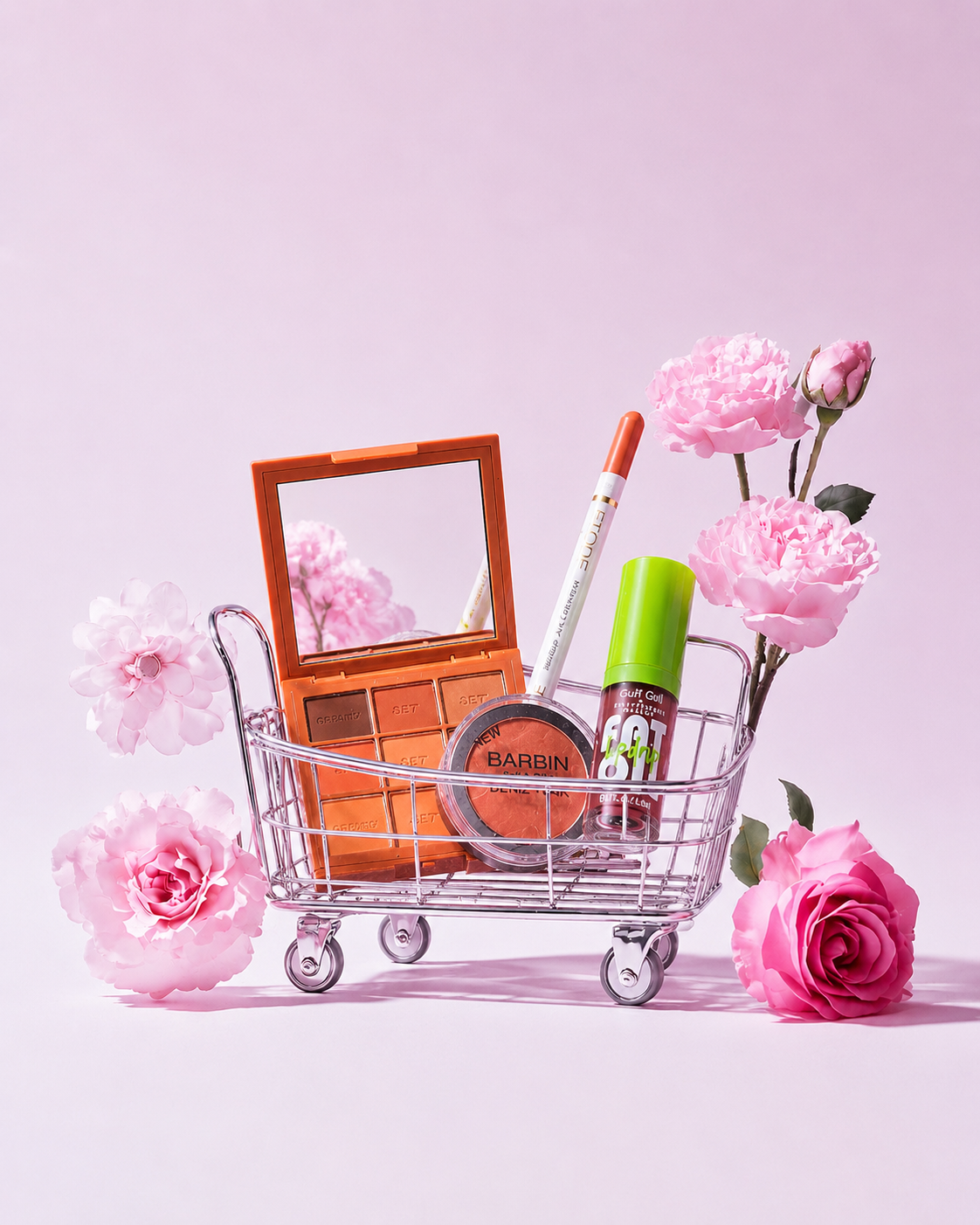پک آرایشی نارنجی