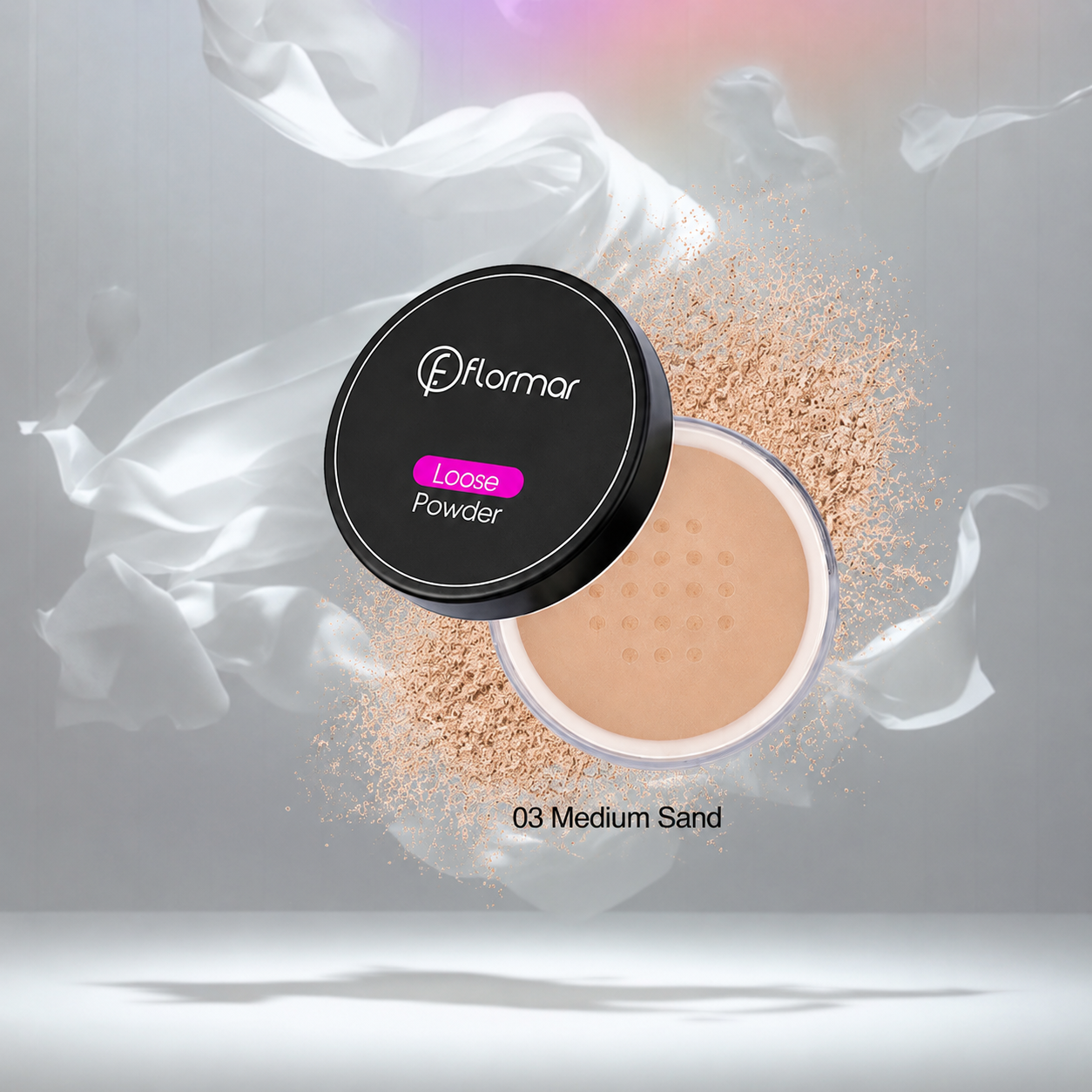 پودر فیکس فلورمار رنگ medium sand