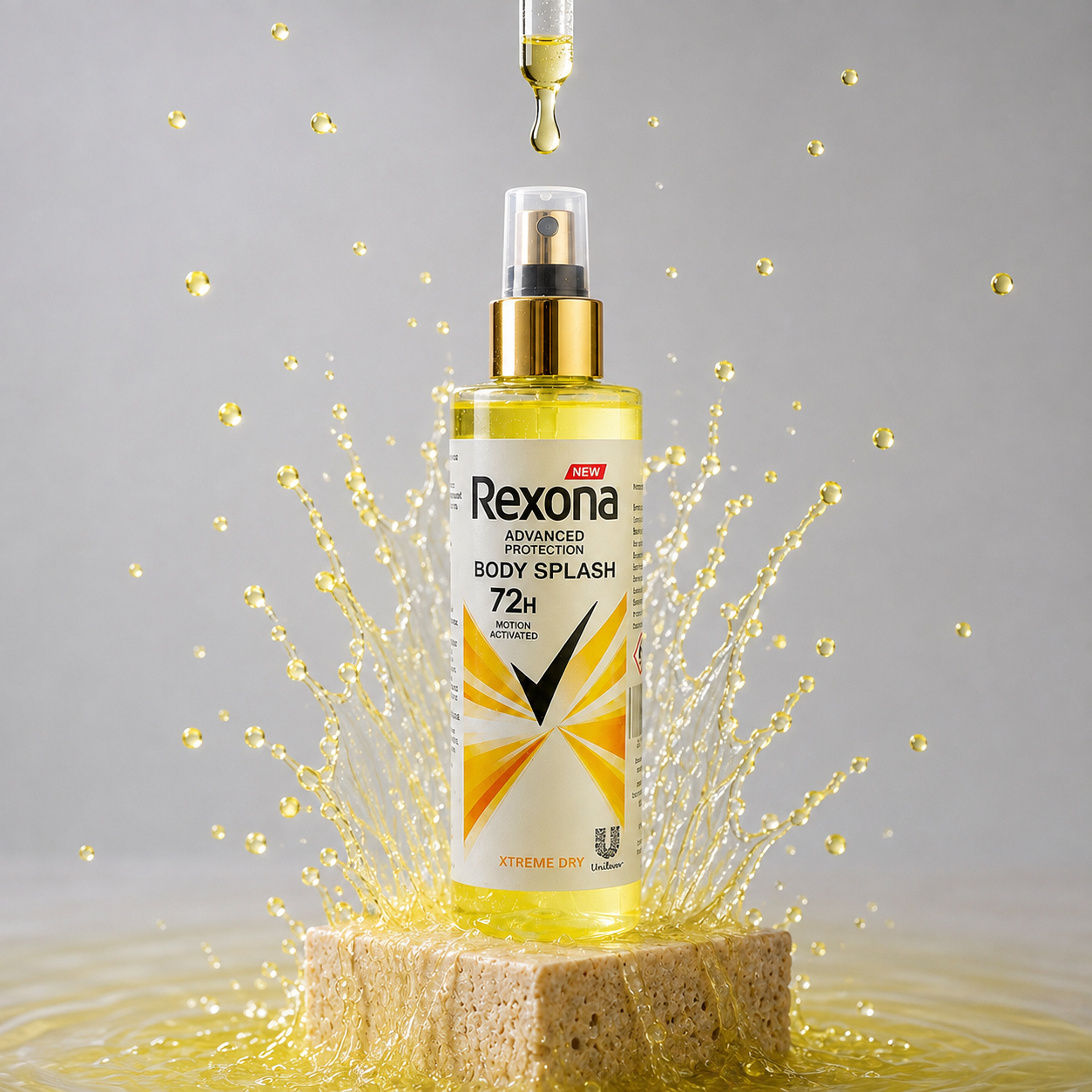 بادی اسپلش 72 ساعته رکسونا مدل xtrim dry