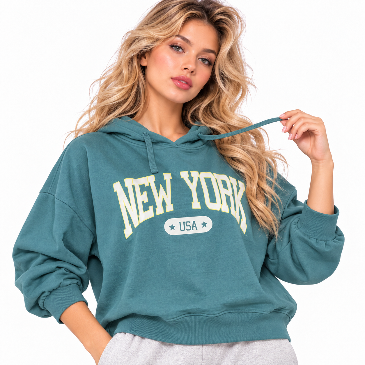 هودی زنانه طرح New York